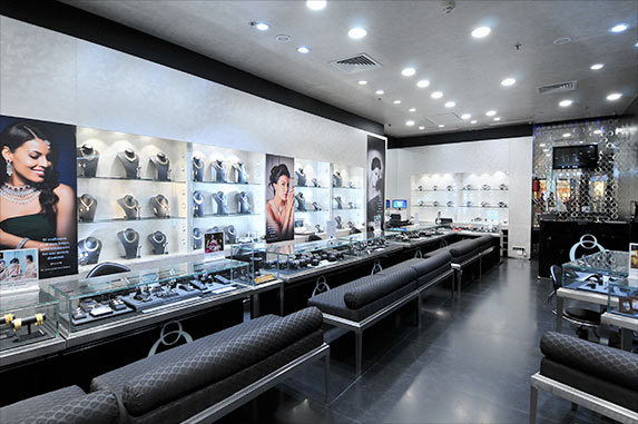 Jewellery showroom in Dainik Bhaskar Mall, Bhopal