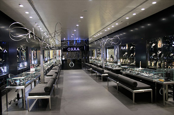 Jewellery showroom in R City Mall, Mumbai